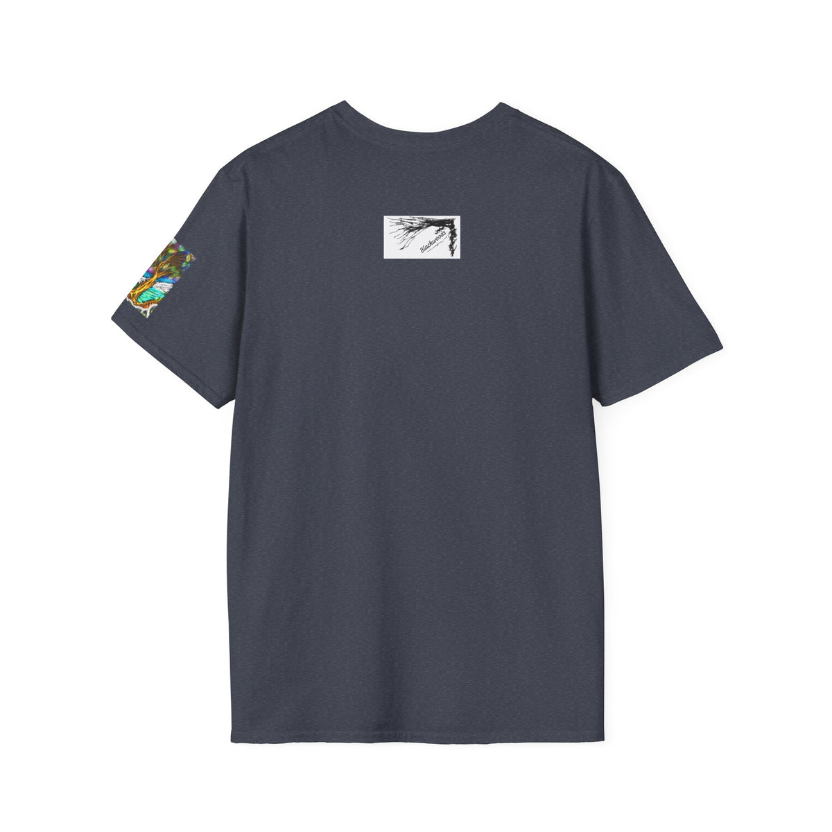 Mystic Tree Graphic T-Shirt — Colorful Ethereal Nature Design