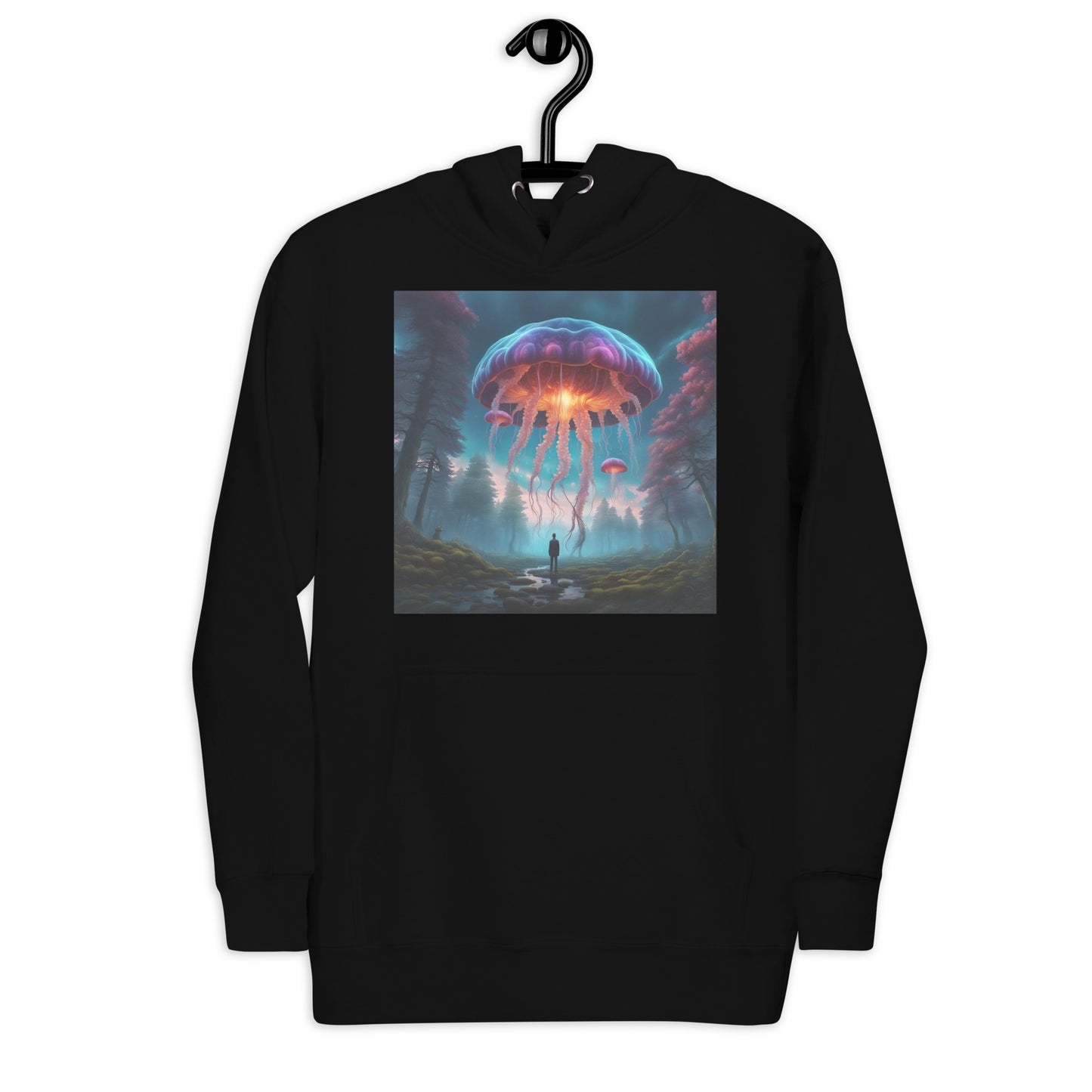 Unisex Hoodie Jellyfish Forrest