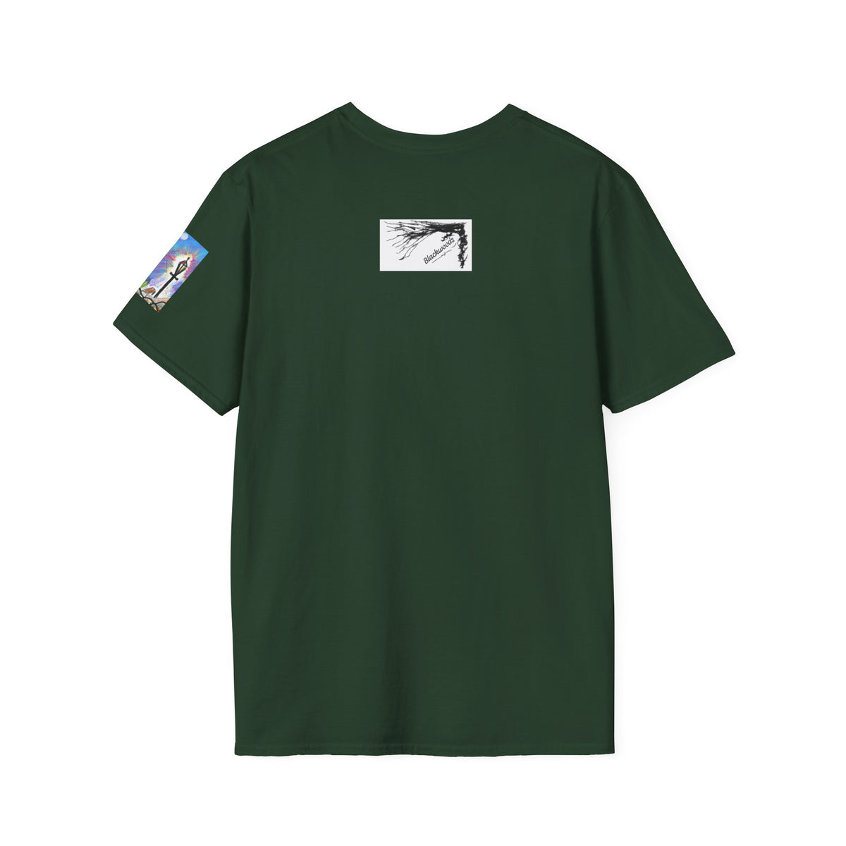 Moonlit Lantern T‑Shirt — Whimsical Nightscape Tee