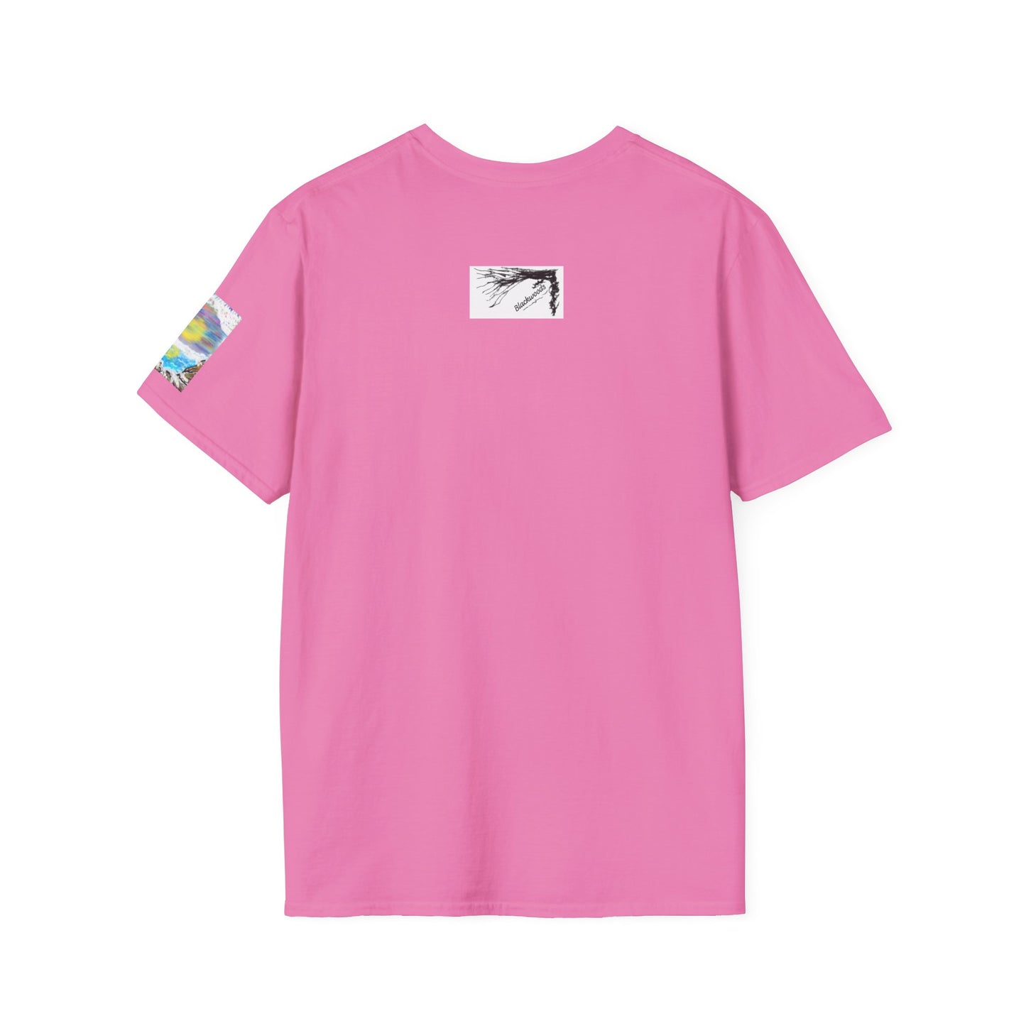 Abstract Sunset Wave T-Shirt