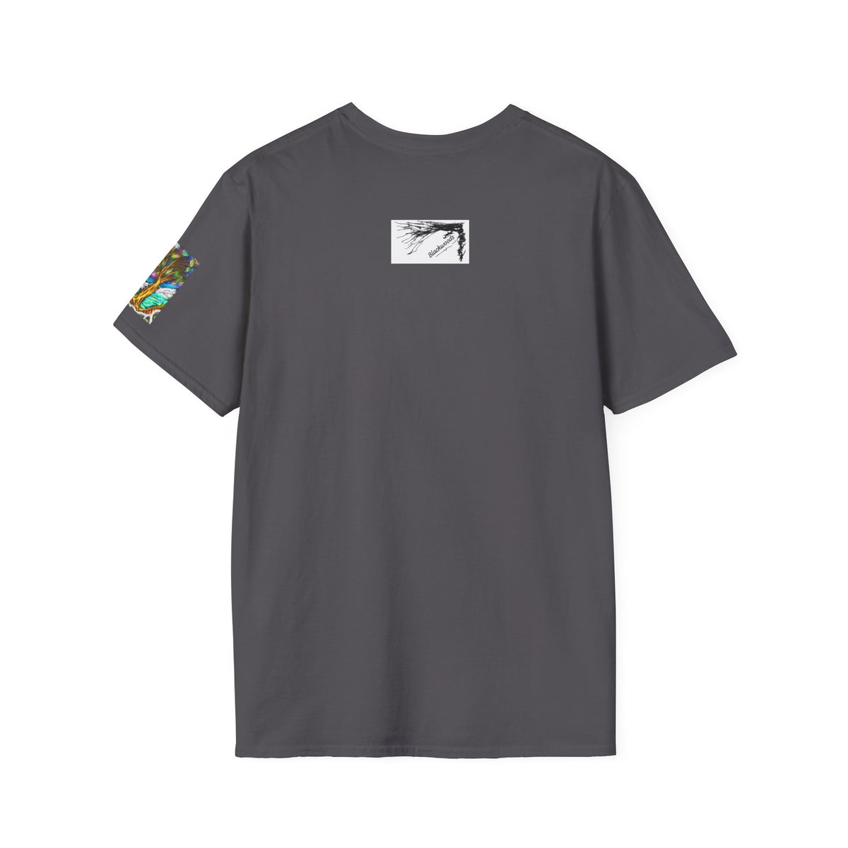 Mystic Tree Graphic T-Shirt — Colorful Ethereal Nature Design