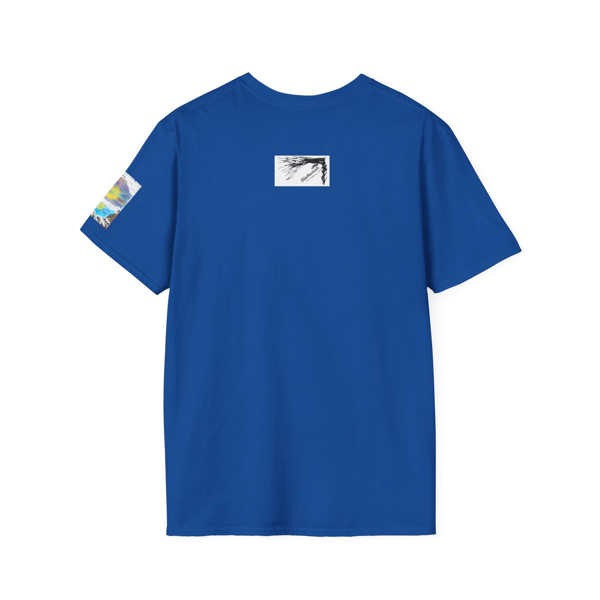 Abstract Sunset Wave T-Shirt