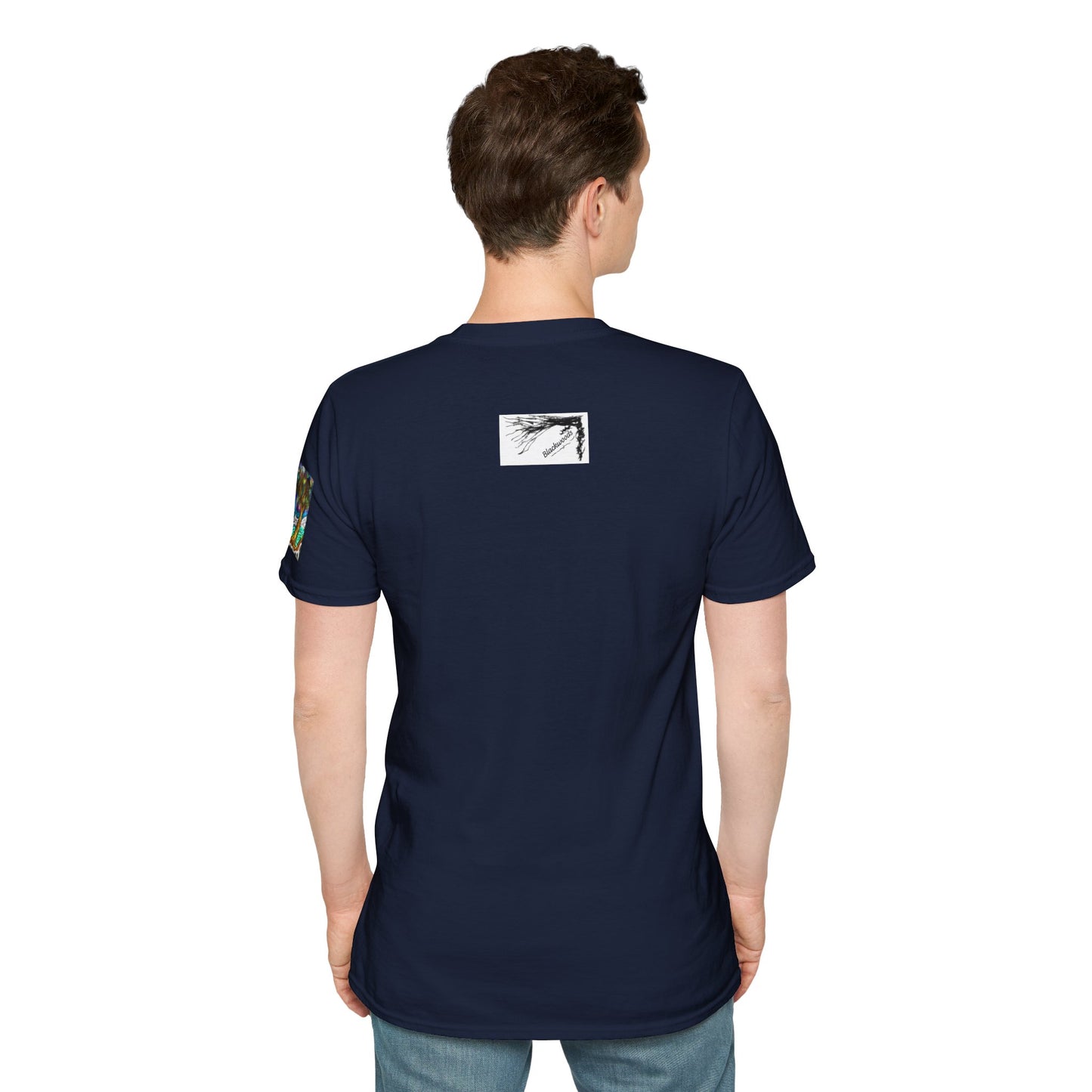 Mystic Tree Graphic T-Shirt — Colorful Ethereal Nature Design