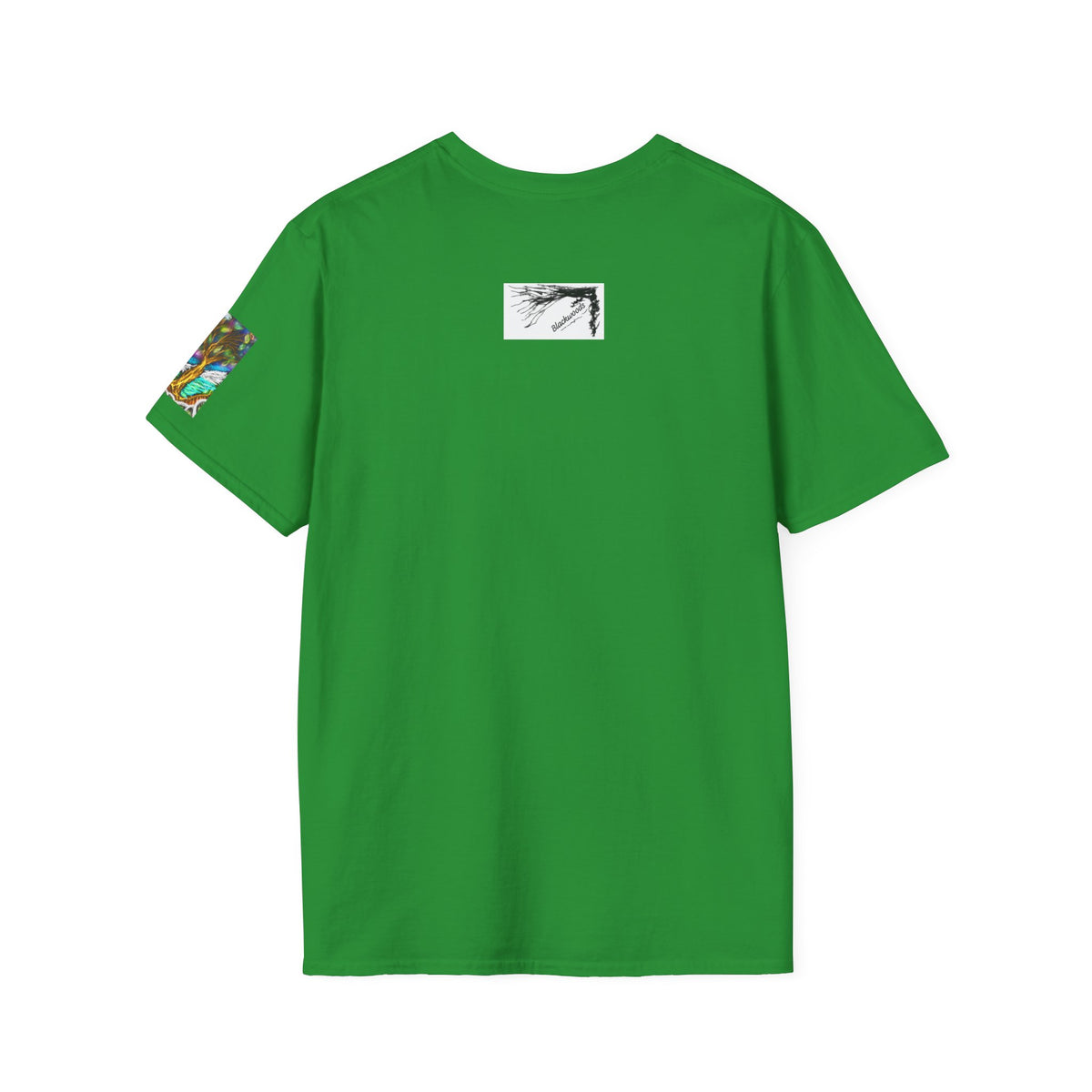 Mystic Tree Graphic T-Shirt — Colorful Ethereal Nature Design