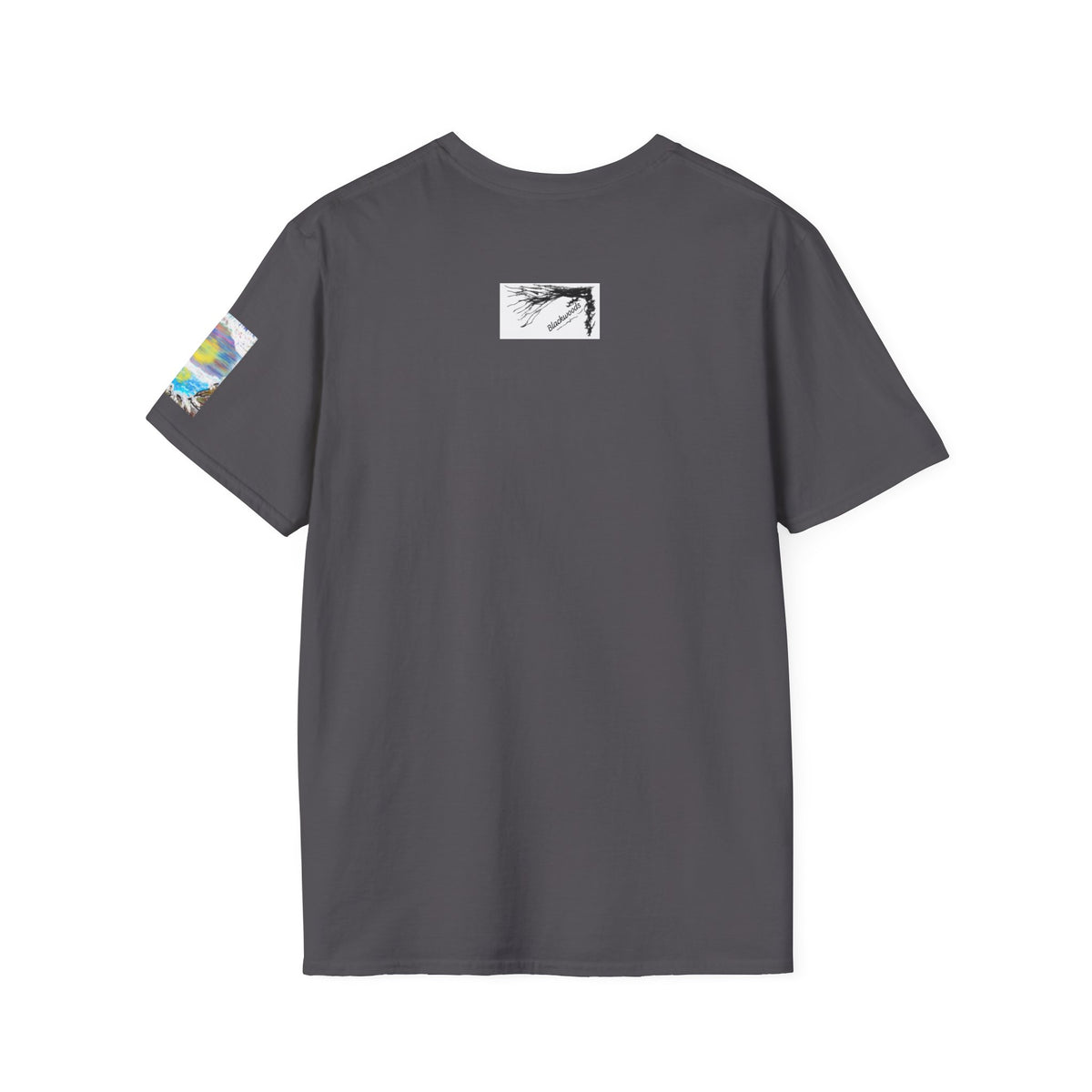 Abstract Sunset Wave T-Shirt
