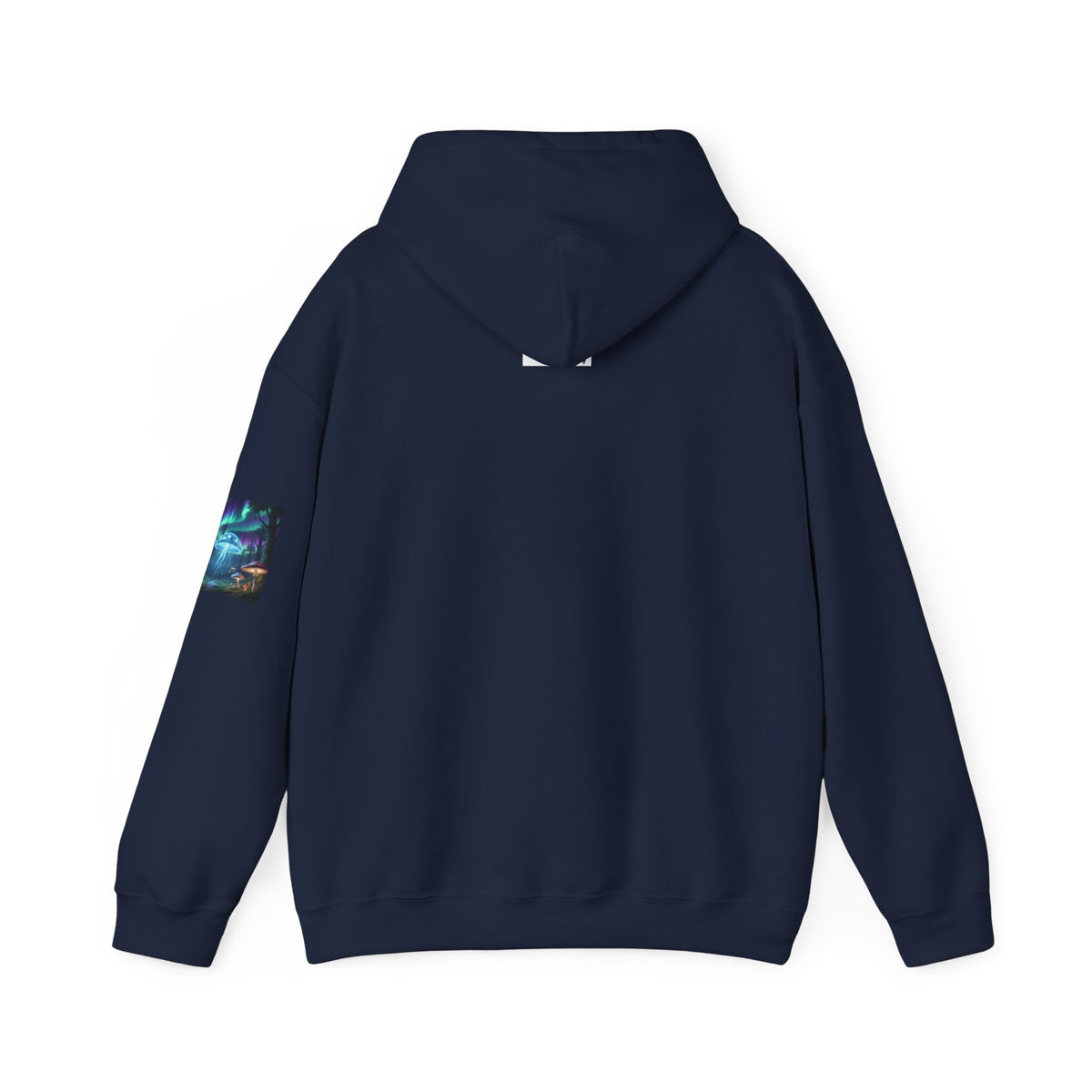 Mystical Glow Mushroom Jellyfish Hoodie – Neon Forest Jellyfish Design