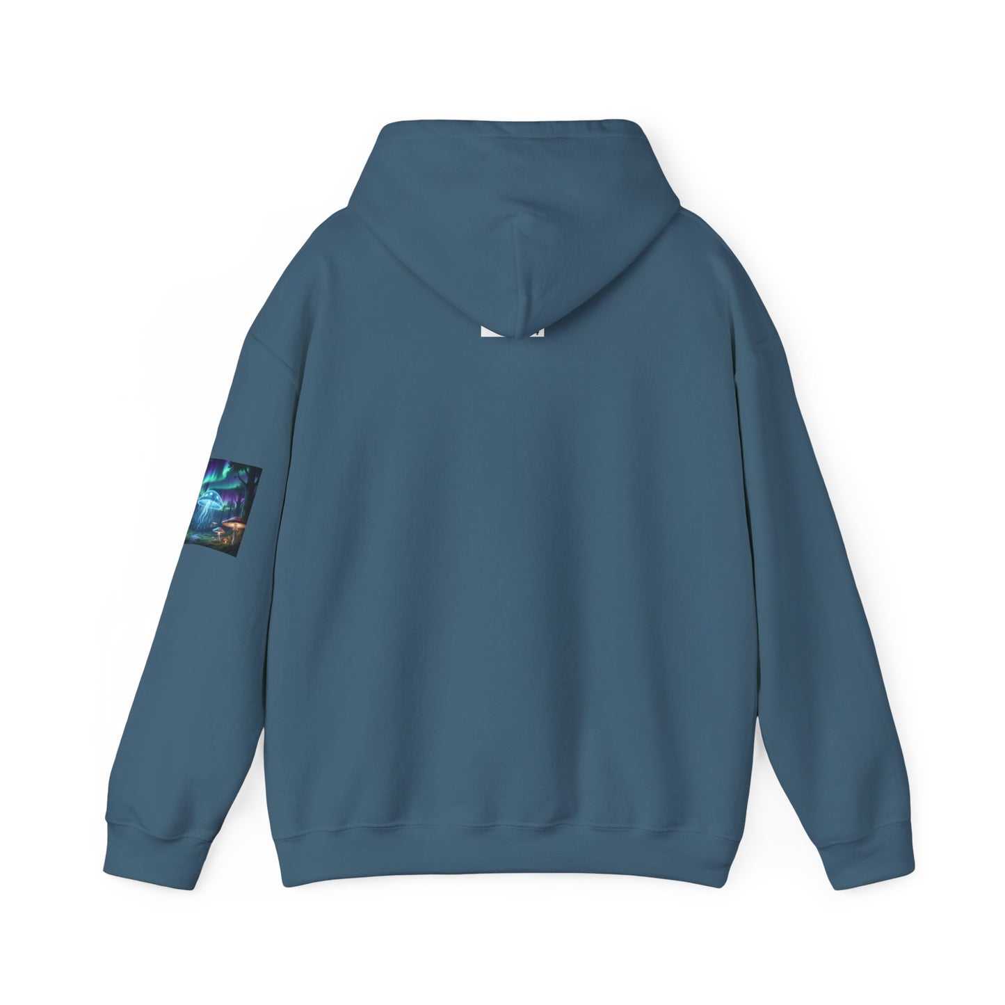 Mystical Glow Mushroom Jellyfish Hoodie – Neon Forest Jellyfish Design