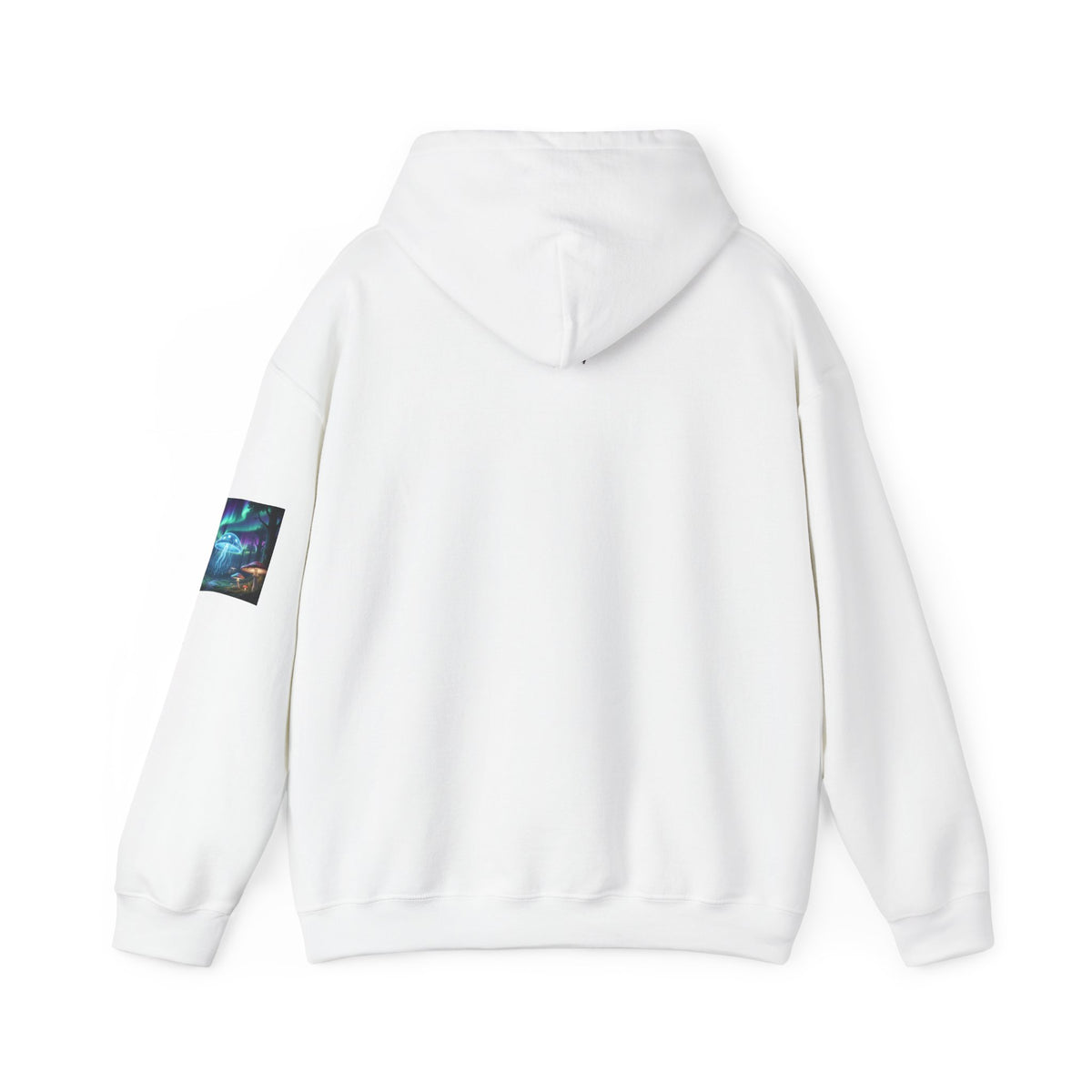 Mystical Glow Mushroom Jellyfish Hoodie – Neon Forest Jellyfish Design