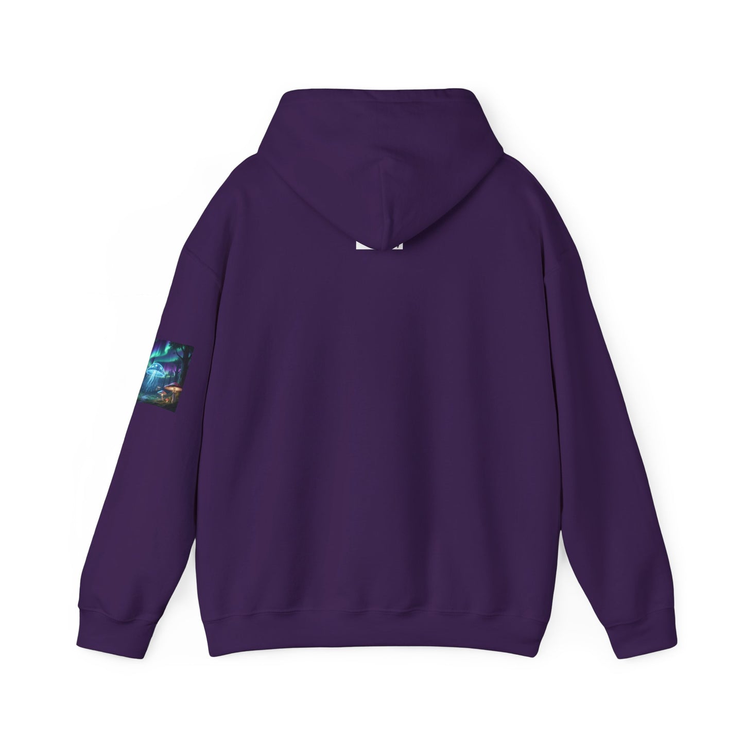 Mystical Glow Mushroom Jellyfish Hoodie – Neon Forest Jellyfish Design