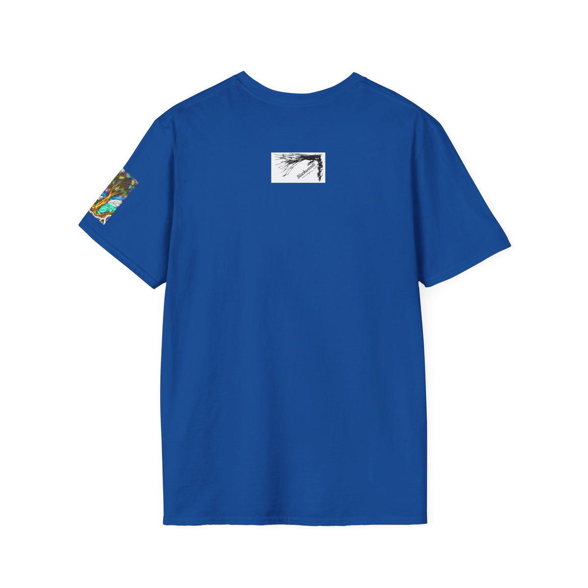 Mystic Tree Graphic T-Shirt — Colorful Ethereal Nature Design