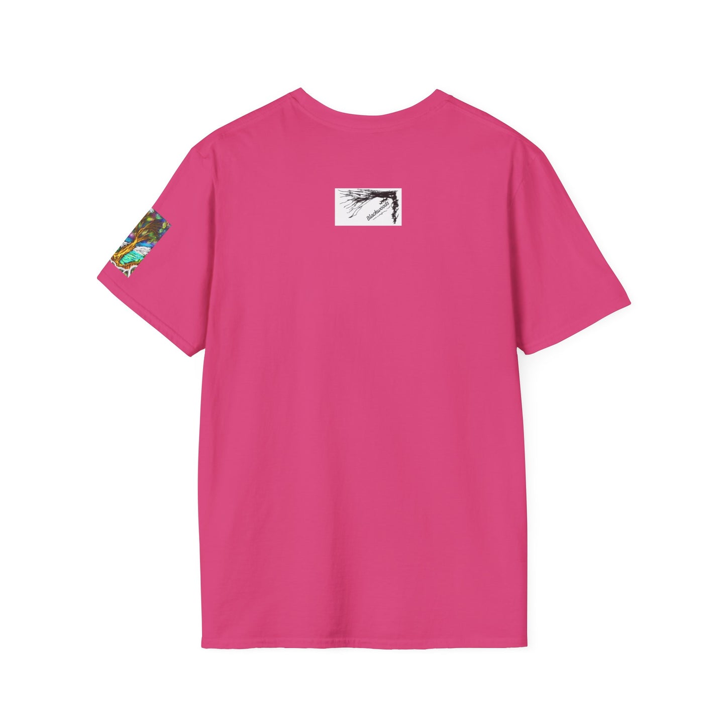 Mystic Tree Graphic T-Shirt — Colorful Ethereal Nature Design