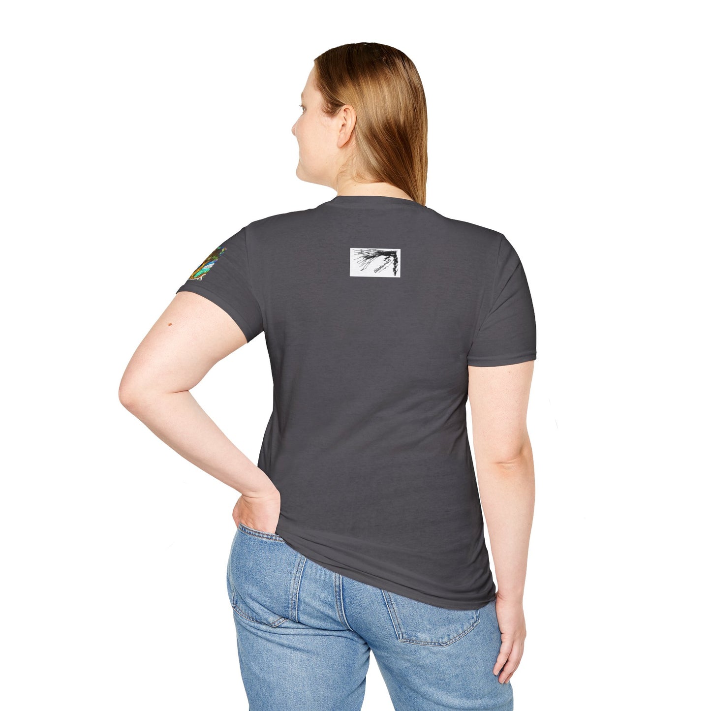 Mystic Tree Graphic T-Shirt — Colorful Ethereal Nature Design
