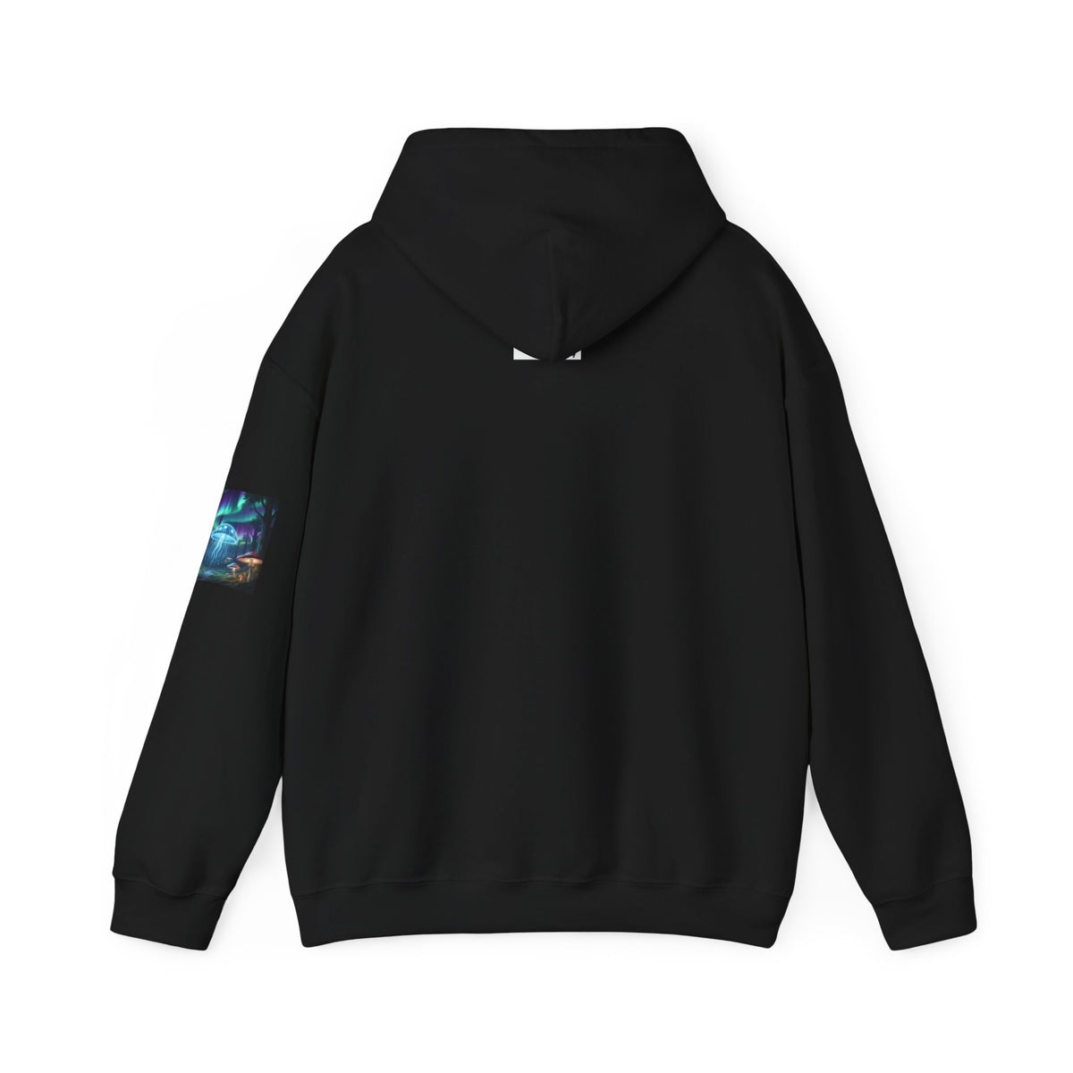 Mystical Glow Mushroom Jellyfish Hoodie – Neon Forest Jellyfish Design