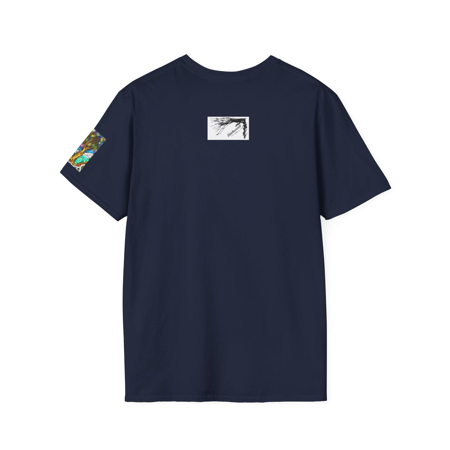 Mystic Tree Graphic T-Shirt — Colorful Ethereal Nature Design