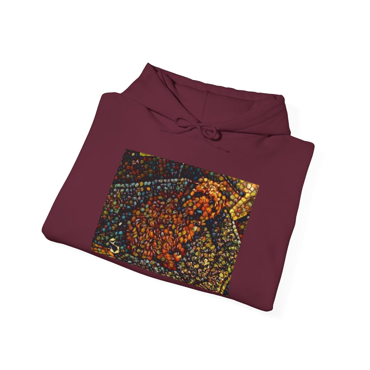 Autumn Mosaic - Graphic Hooded Sweatshirt