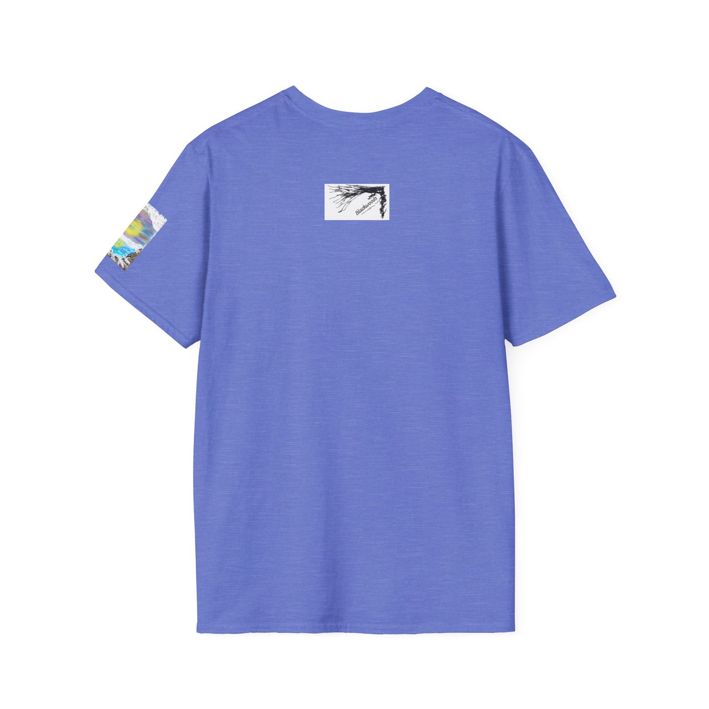 Abstract Sunset Wave T-Shirt