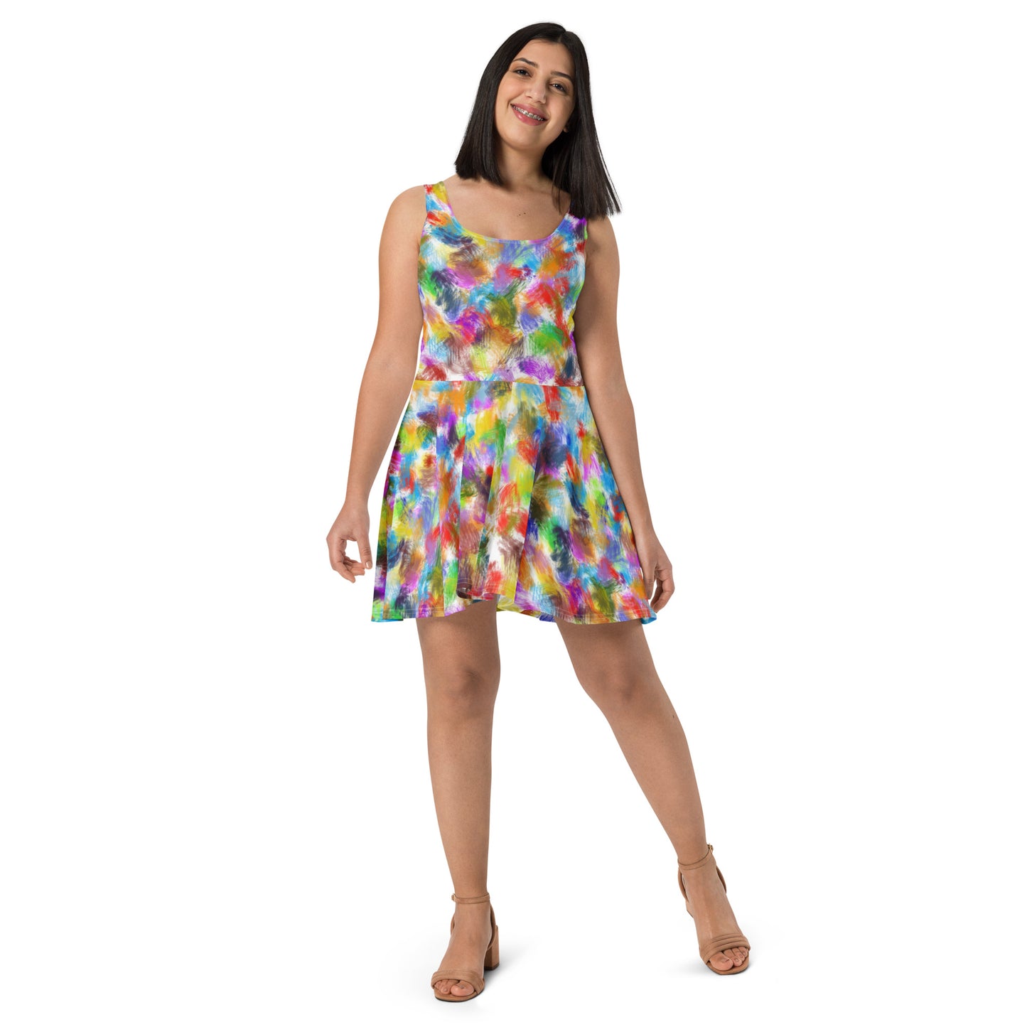 Skater Dress Mikeys Colourful design